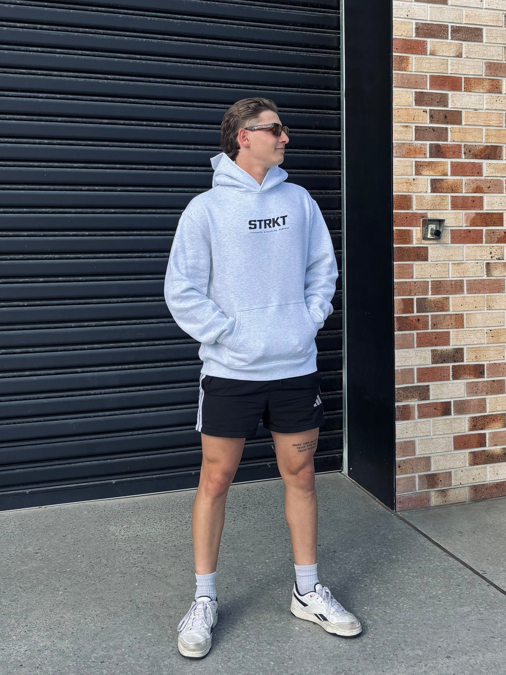 PRE-ORDER: White Marle Hoodie
